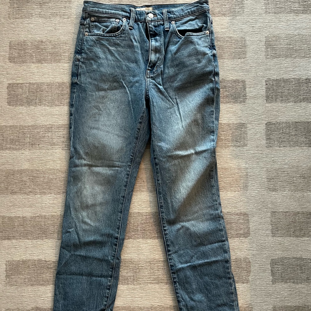 Madewell Highrise Slim Boyfriend Jeans
